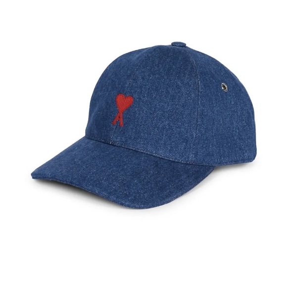 Ami Paris logo denim cap - Picture 4 of 10